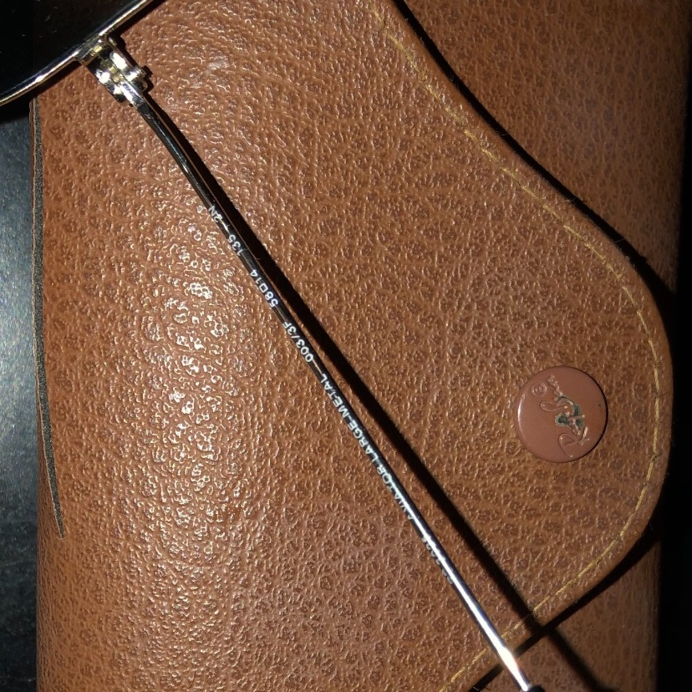 Aviator Blue Ombré Ray Bans - Picture 8 of 8